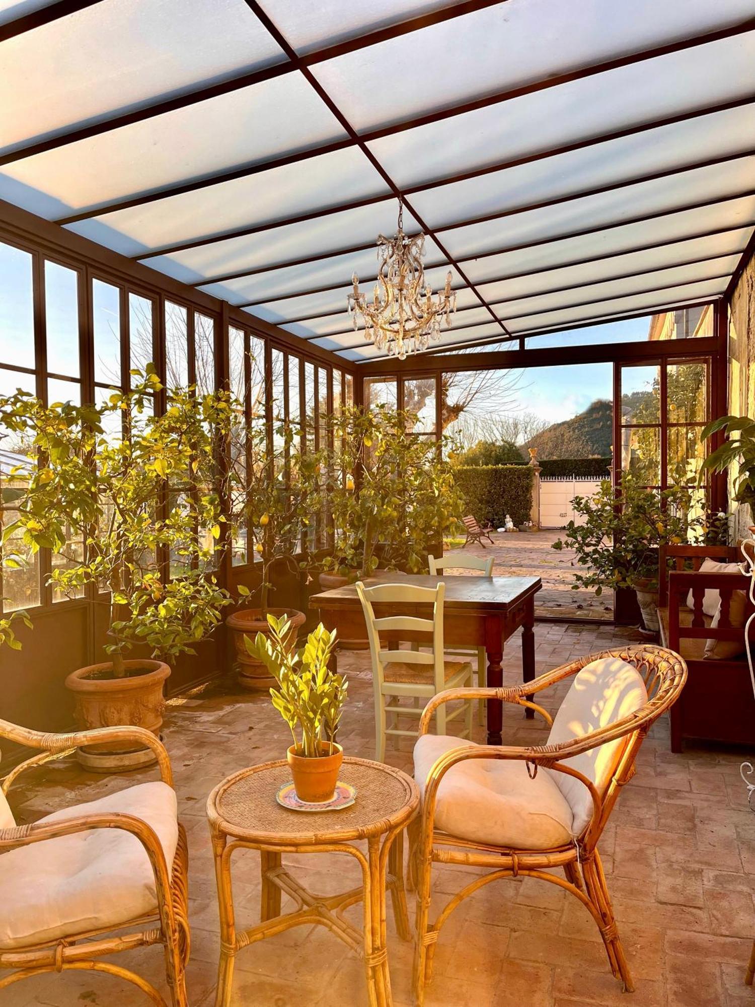 Ninfeo Dell' Arancera Bed & Breakfast Calci Bagian luar foto