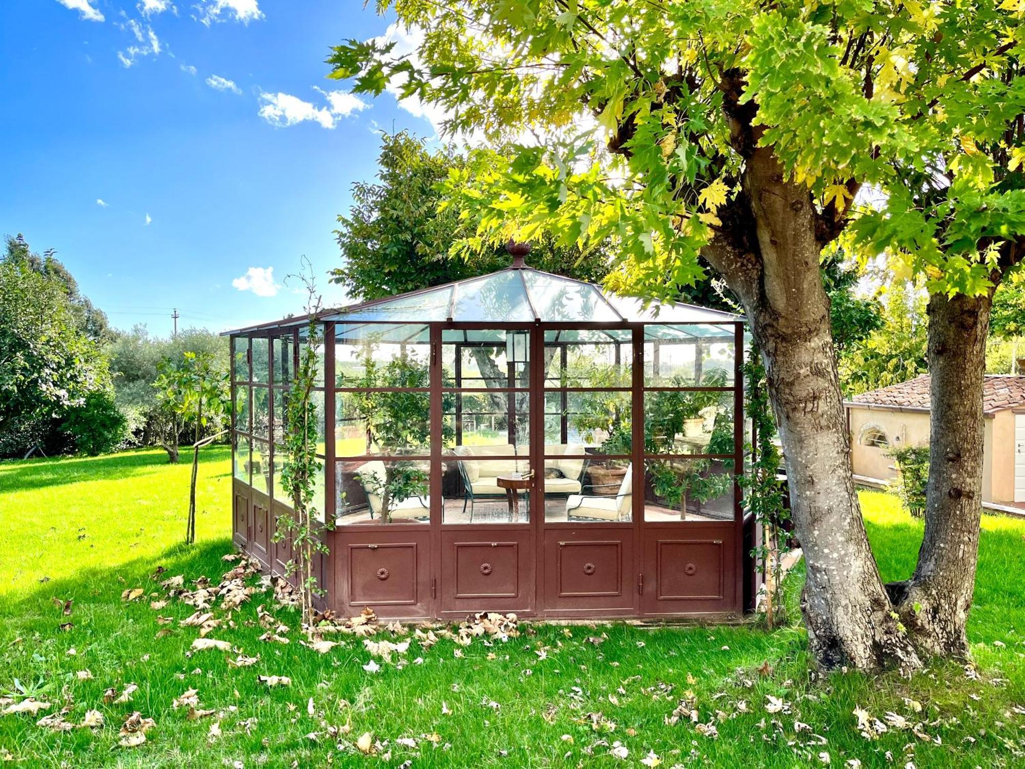 Ninfeo Dell' Arancera Bed & Breakfast Calci Bagian luar foto