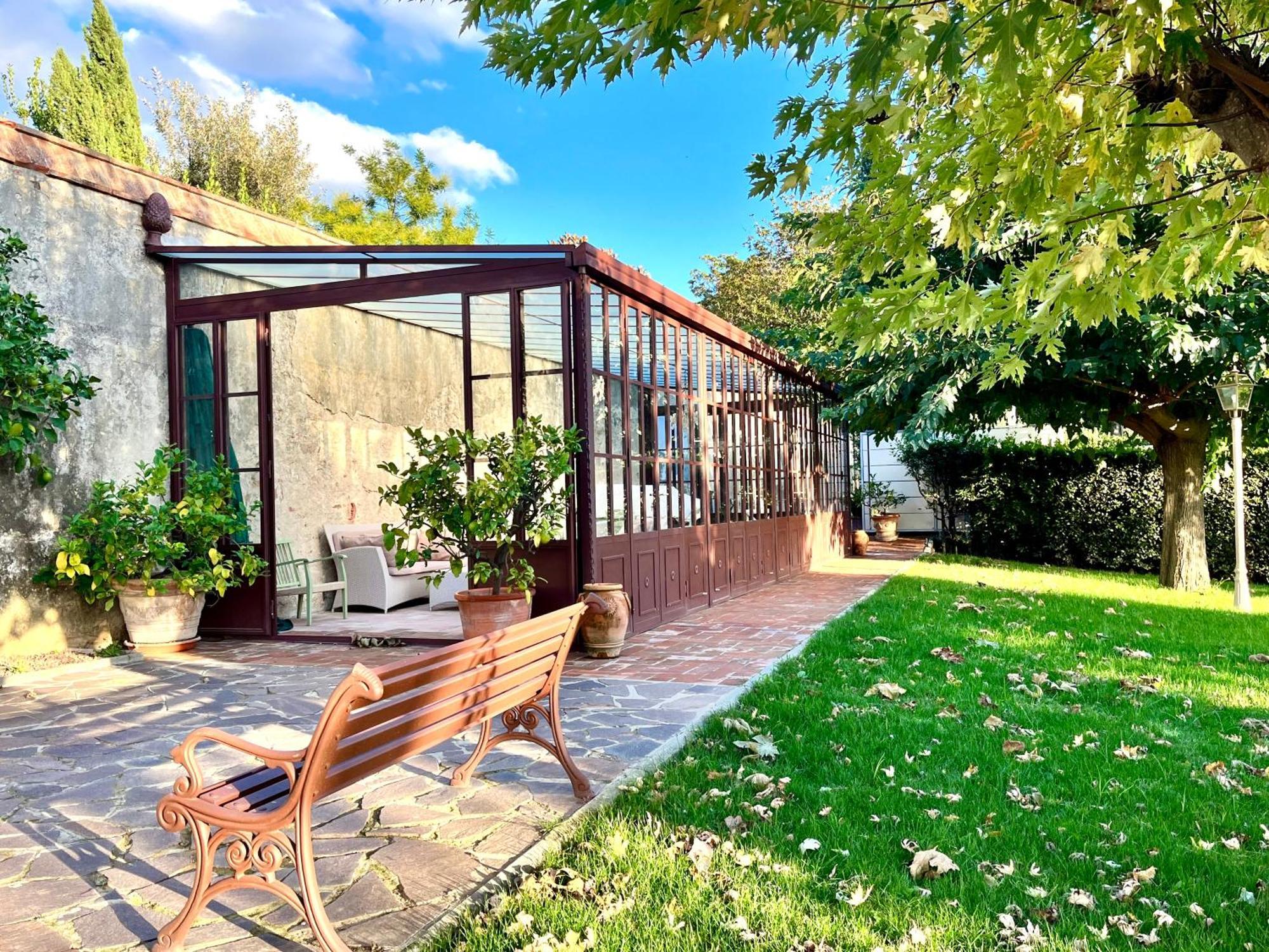 Ninfeo Dell' Arancera Bed & Breakfast Calci Bagian luar foto