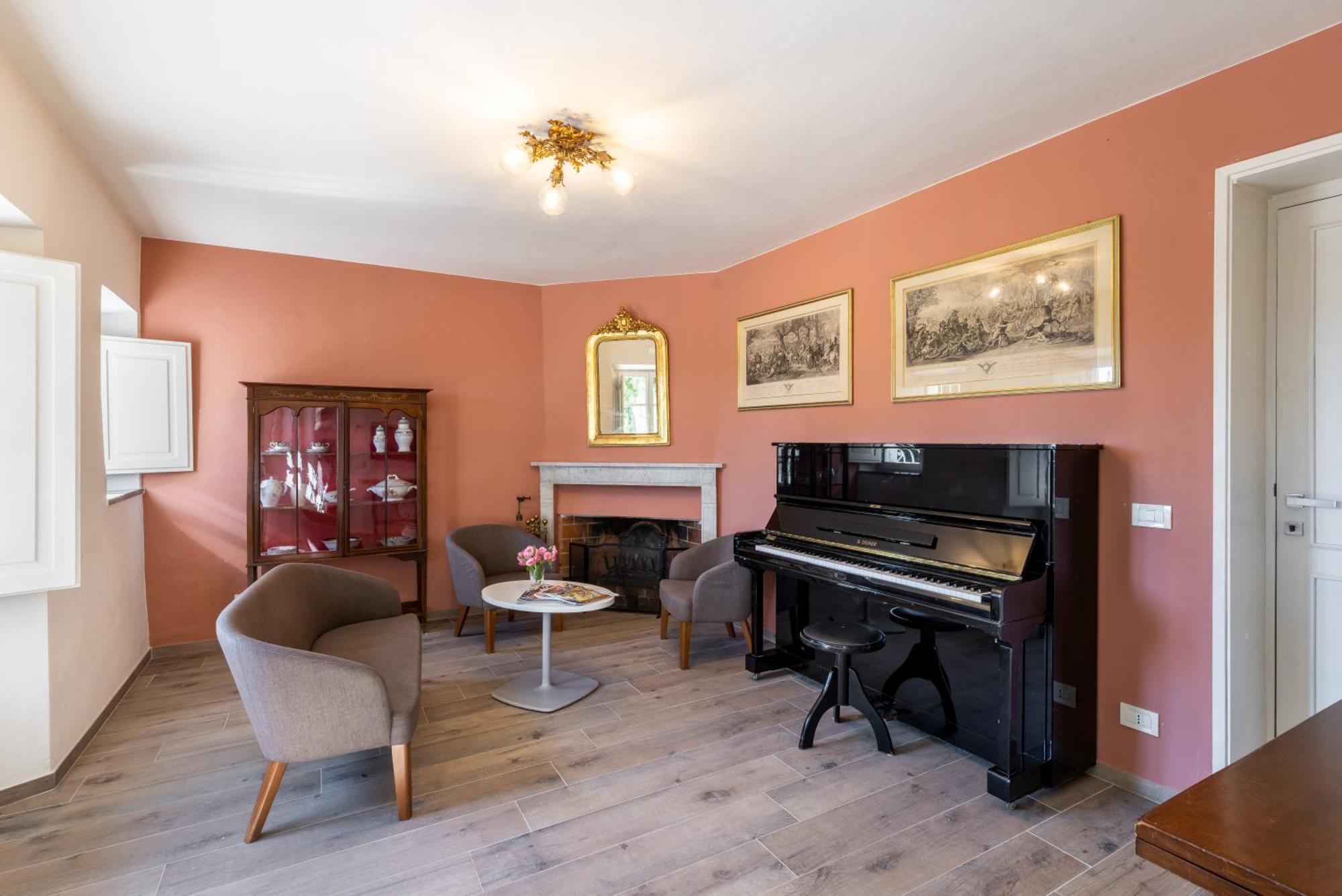 Ninfeo Dell' Arancera Bed & Breakfast Calci Bagian luar foto