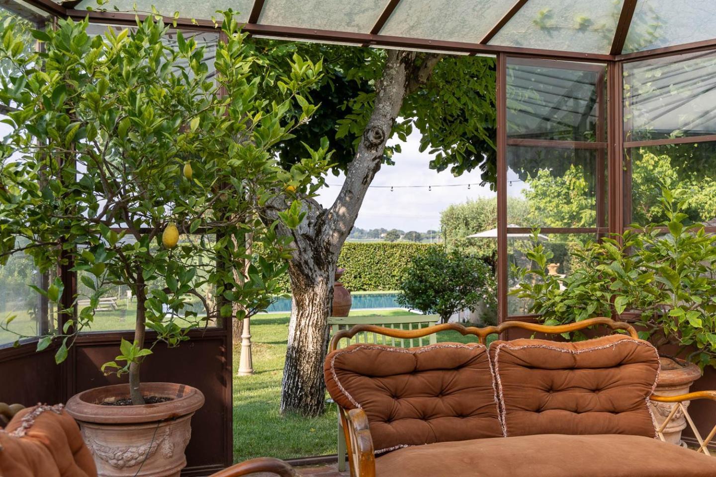 Ninfeo Dell' Arancera Bed & Breakfast Calci Bagian luar foto